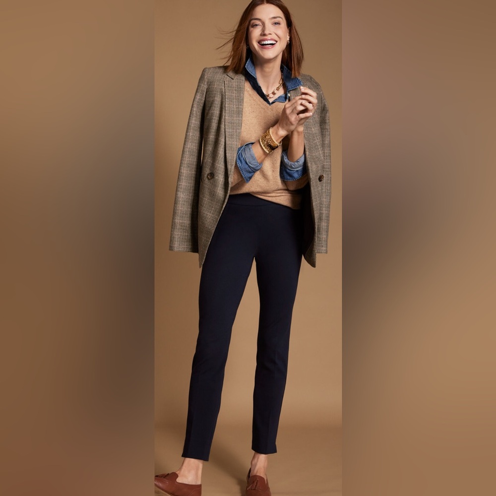 Talbots navy blue Ankle Pants